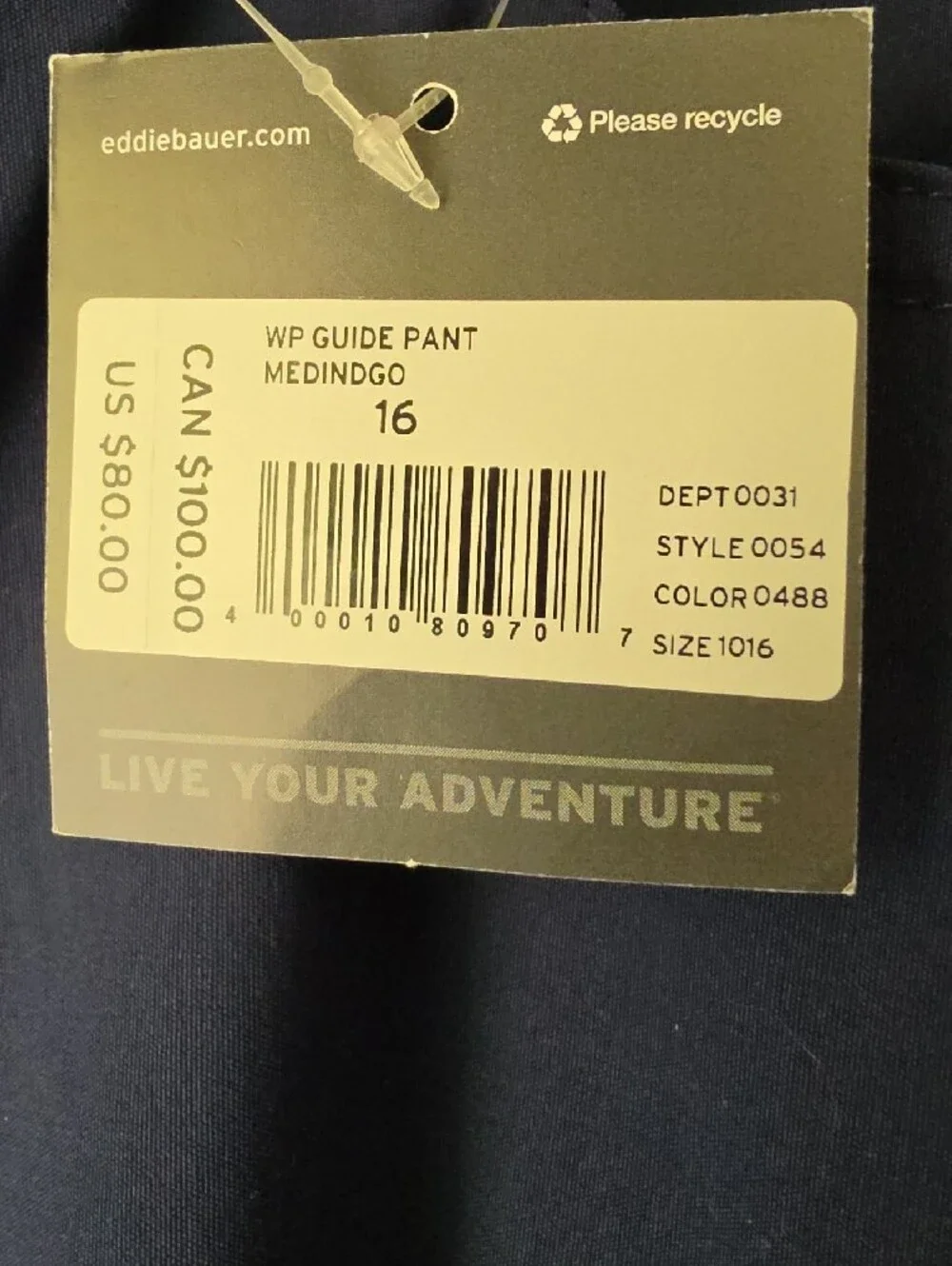 Eddie Bauer Women's Cargo Pants - Navy